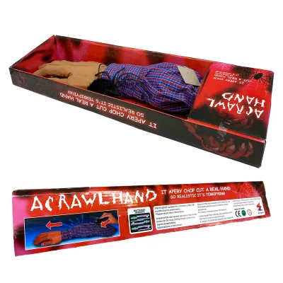 Animated a Crawl Hand– Realistic Halloween Prank Toy