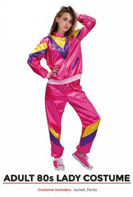 Retro Tracksuit Fancy Costume