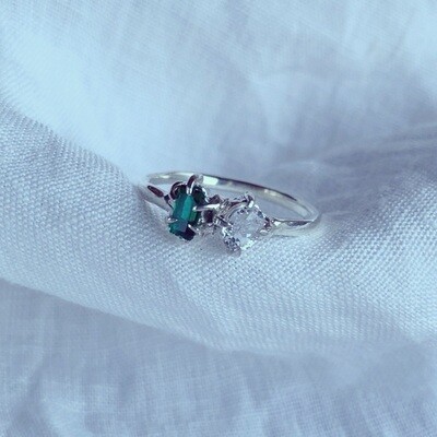 Mini Toi et Moi ring