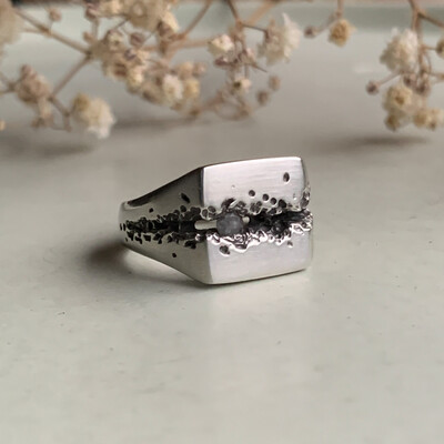 OOAK Ruins Ring - Sample