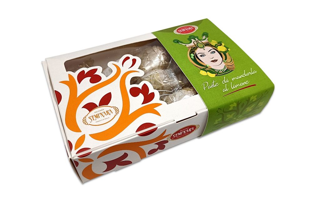 Paste di mandorla Limone 300g