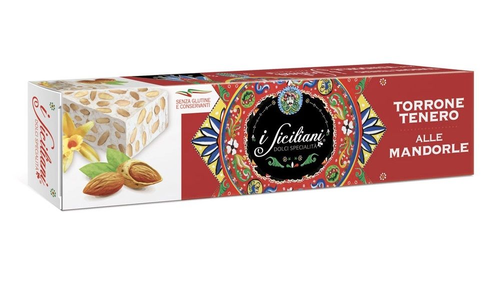 Soft almond nougat 125gr