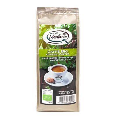 Monforte ORGANIC coffee beans 250 g