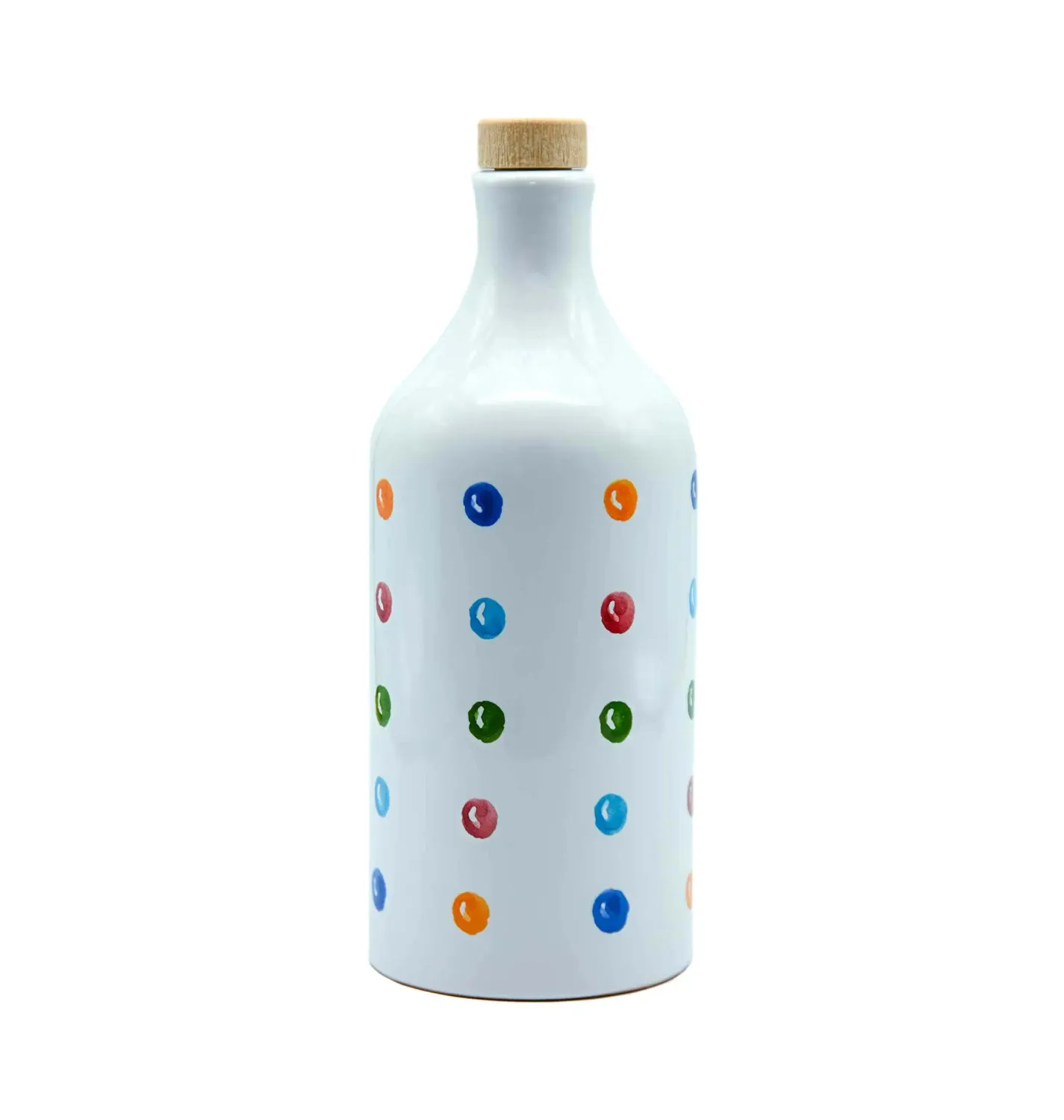 Extra Virgin Olive Oil Polka Dot Ceramic (500ml)