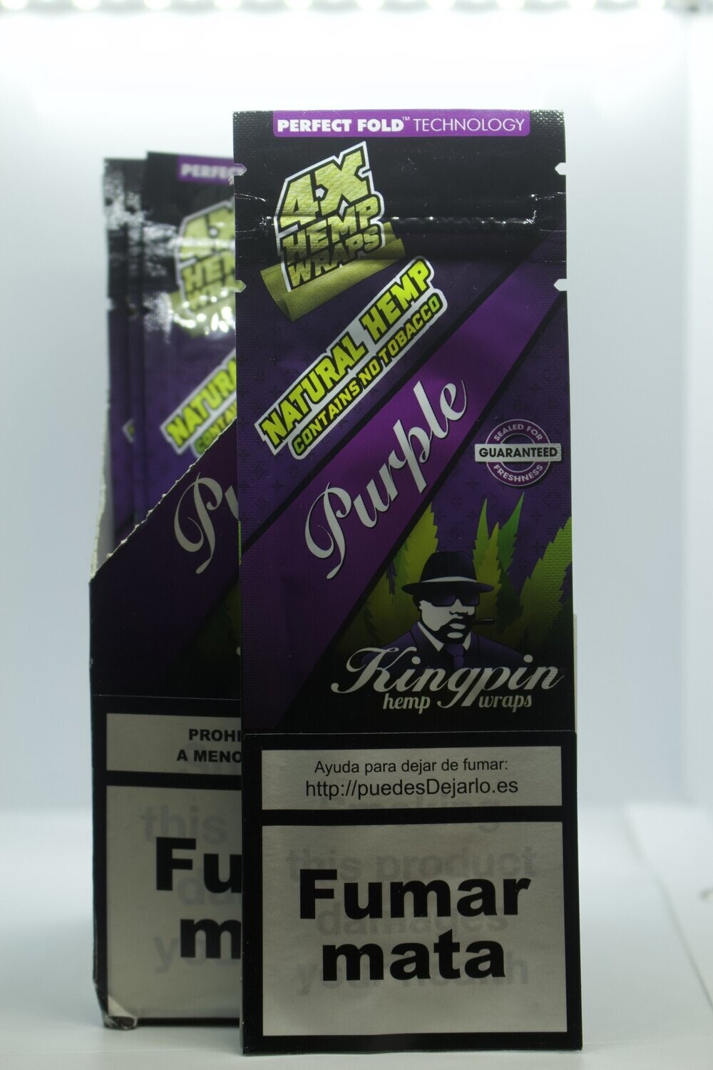 Blunt cáñamo para fumar Juicy Hemp Wraps Purple
