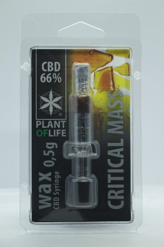CBD WAX 66% CRITICAL MAS 0.5ml