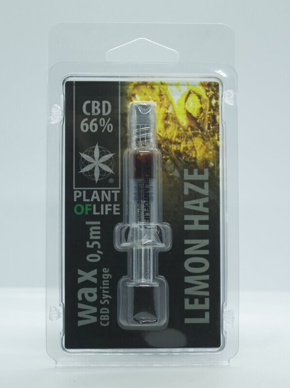 CBD WAX 66% LEMON HAZE 0.5ml