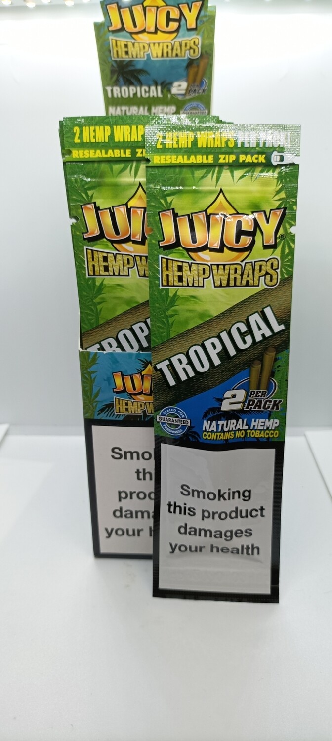 Blunt cañamo para fumar Juicy Hemp Wrap Tropical