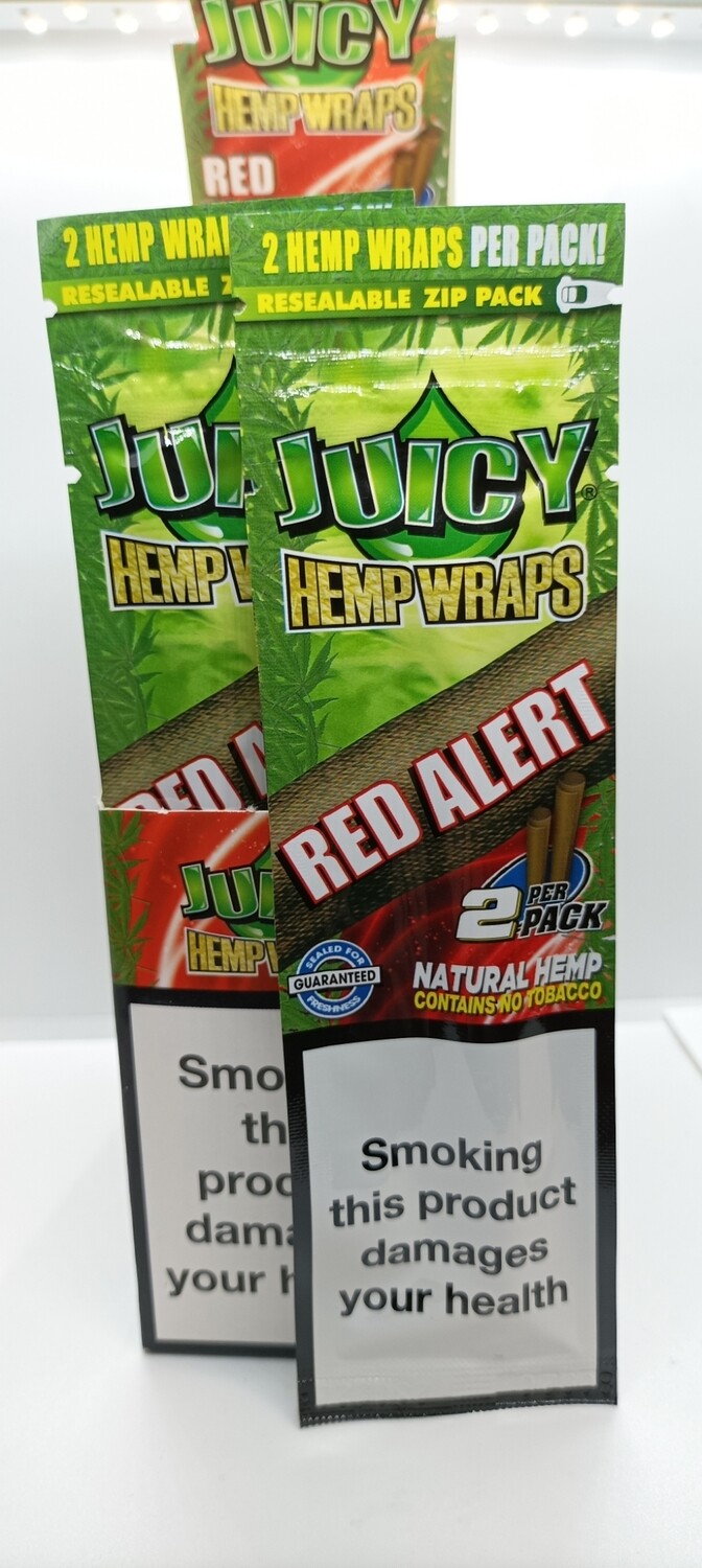 Blunt cáñamo para fumar, Juicy Hemp Wraps Red Alert