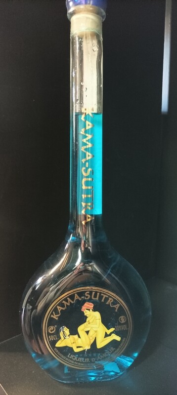 Kamasutra Licor Afrodisiaco Azul
