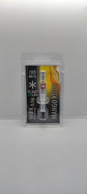 CBD WAX 66% MANGO KUSH 0.5ml