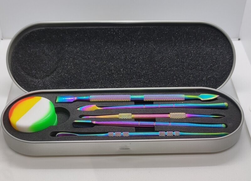 Pack Dabber Con almacenamiento de Silicona Antiadherente