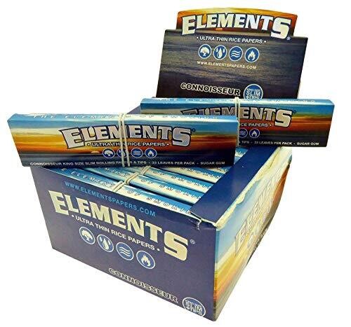 Elements Connoiseur King Size + tips