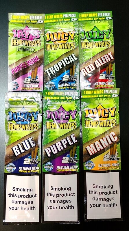 Pack Juicy Hemp Wraps