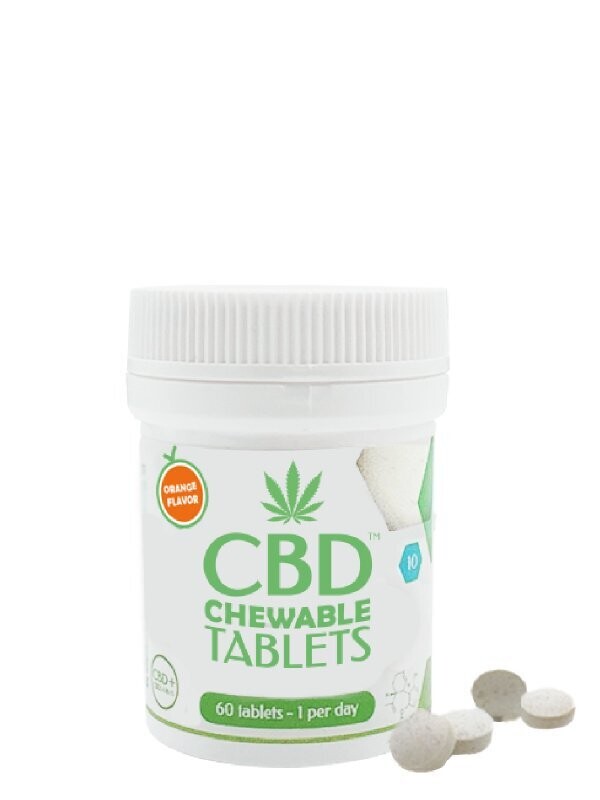 Chicles De CBD Sabor Naranja