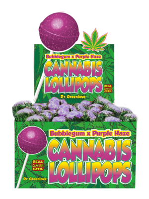 Chupa-Chups Cannabis Bubblegum x Purple Haze