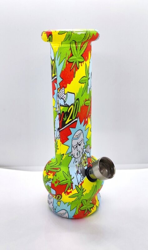 Mini Bong Diseño Rick & Morty 4:20