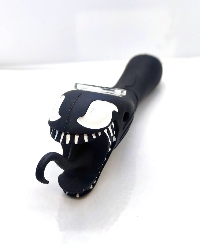 Pipa De Silicona Diseño Venom