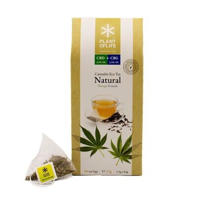 Tea De CBD + CBG Natural
