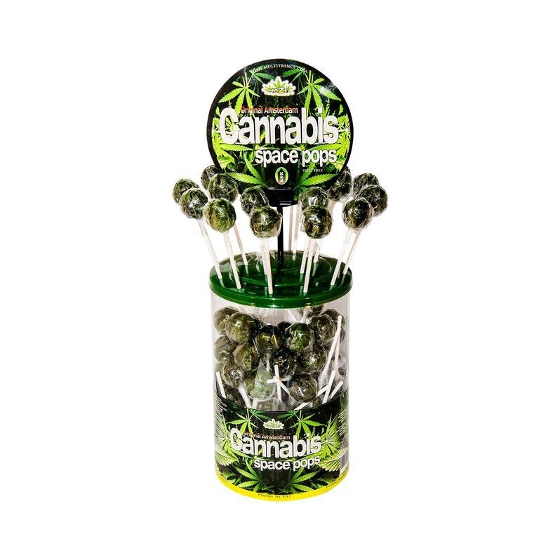 Chupa-Chups De Cannabis Space Pops