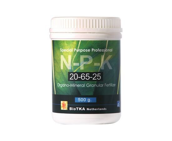 Microgranulado Raíces N-P-K 20-65-25  500GR