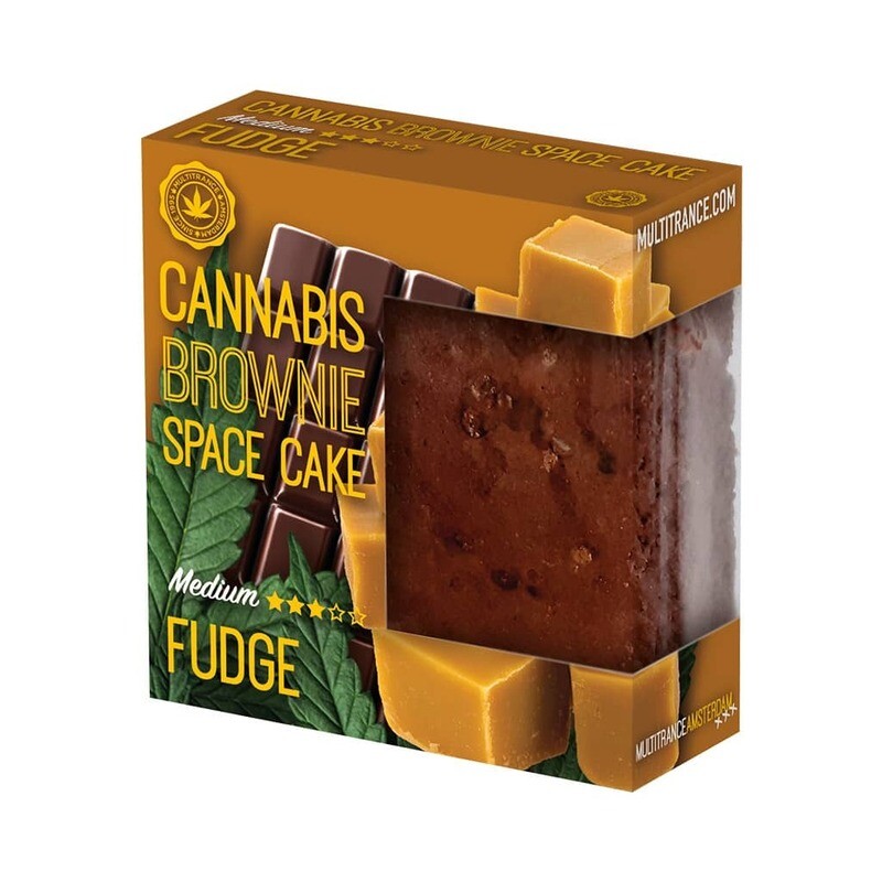 Cannabis Brownie De Caramelo Con Aceite De Cáñamo