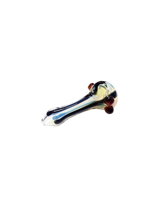 Pipa De Cristal Diseño Cebra 12 CM