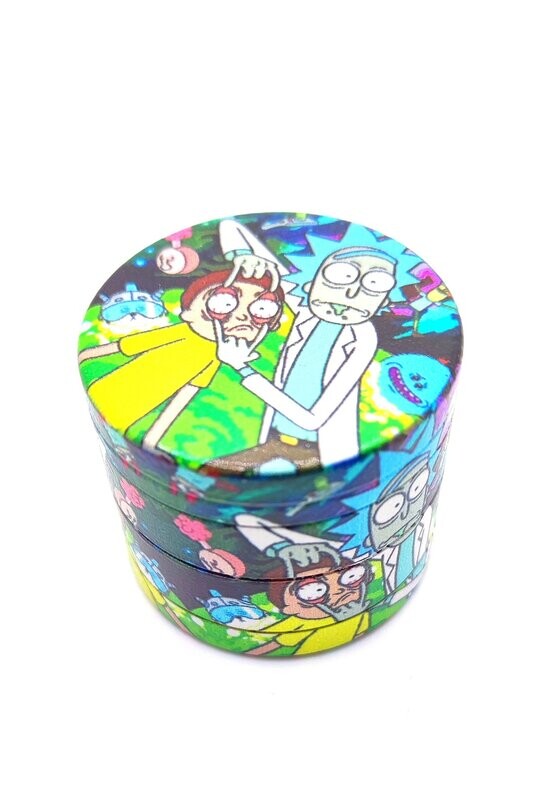 Grinder Metálico Mini Rick&Morty Open Eyes