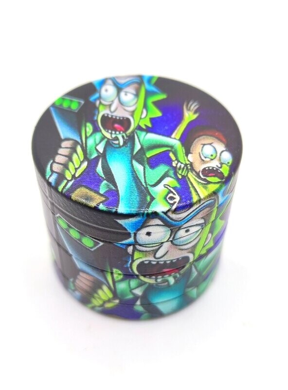 Grinder Metálico Mini Rick&Morty