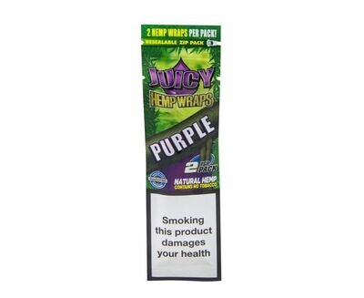 Juicy Jay's Hemp Wraps Purple