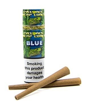 Cyclones Hemp Cones Blue