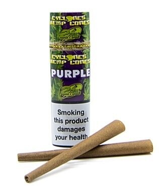 Cyclones Hemp Cones Purple