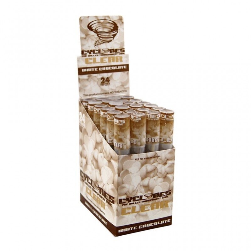 Cyclones Clear White Chocolate