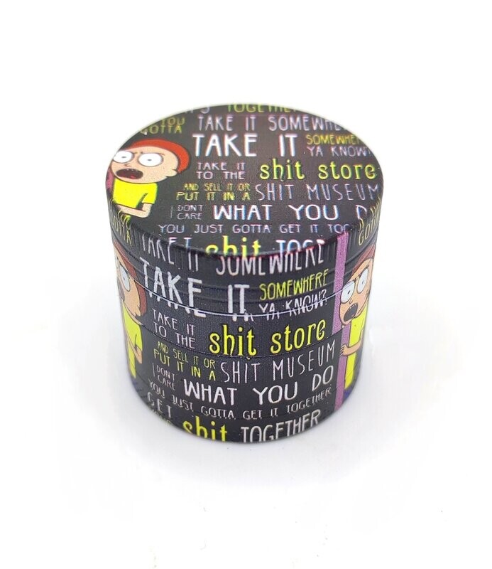 Grinder Metálico Mini Rick&Morty Take It