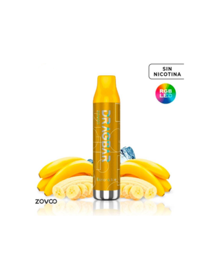 Pods Desechables 5000 Puffs + Luces Leds - Banana Ice