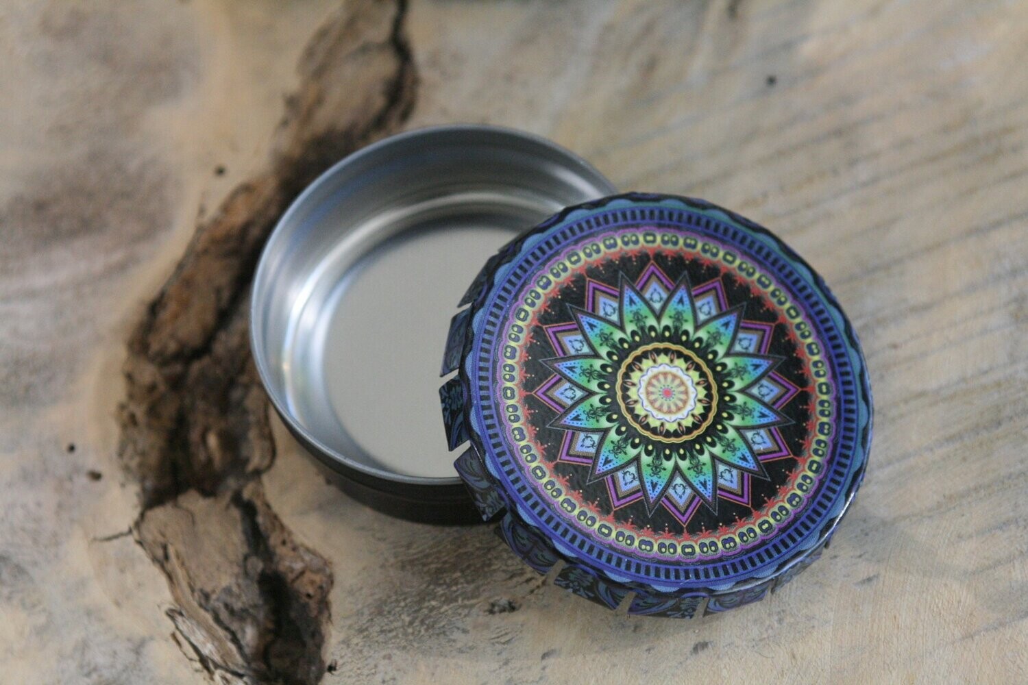 Boite clic-clac MANDALA violet