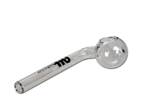 Pipe à huile en verre