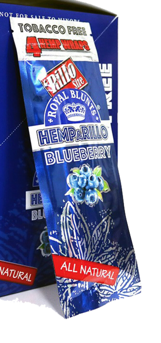 Blunt de chanvre Blueberry - HEMPARILLO®  x4