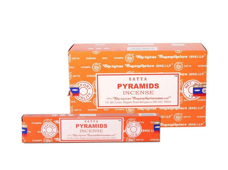 SATYA Batonnet d'Encens PYRAMIDS 15g