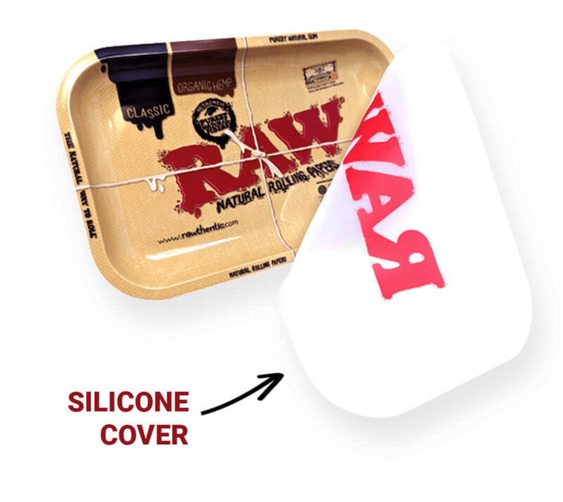 Plateau + couvercle silicone RAW