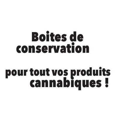 Boites de conservation pour Fleurs