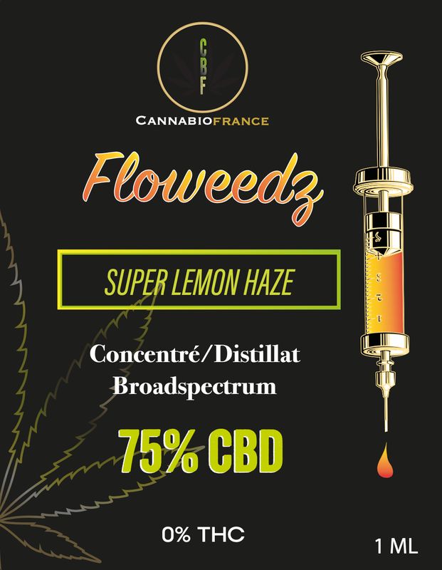 Distillat 75% CBD - Super Lemon Haze 1ml