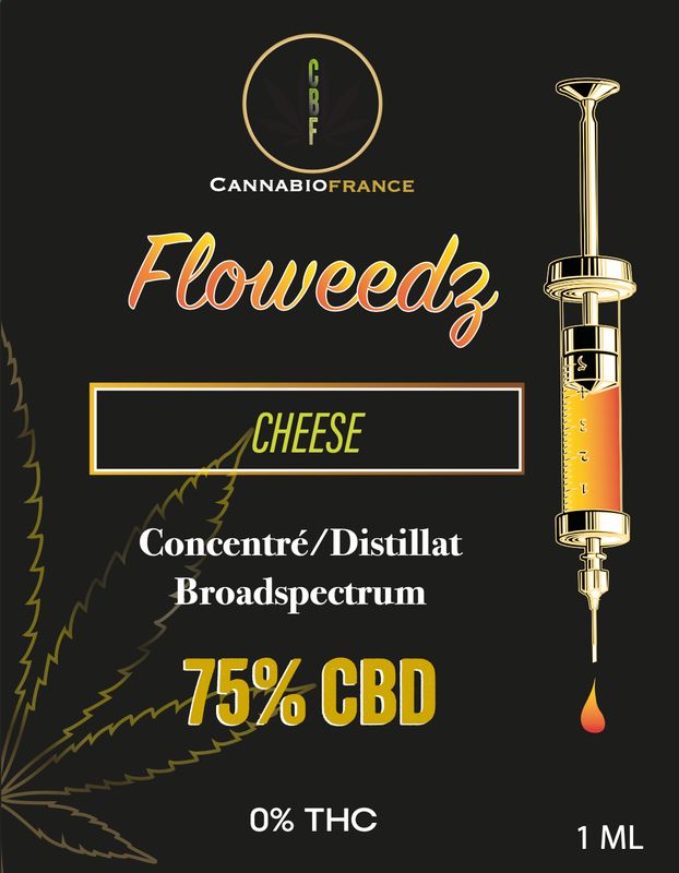 Distillat 75% CBD - Cheese - 1ml