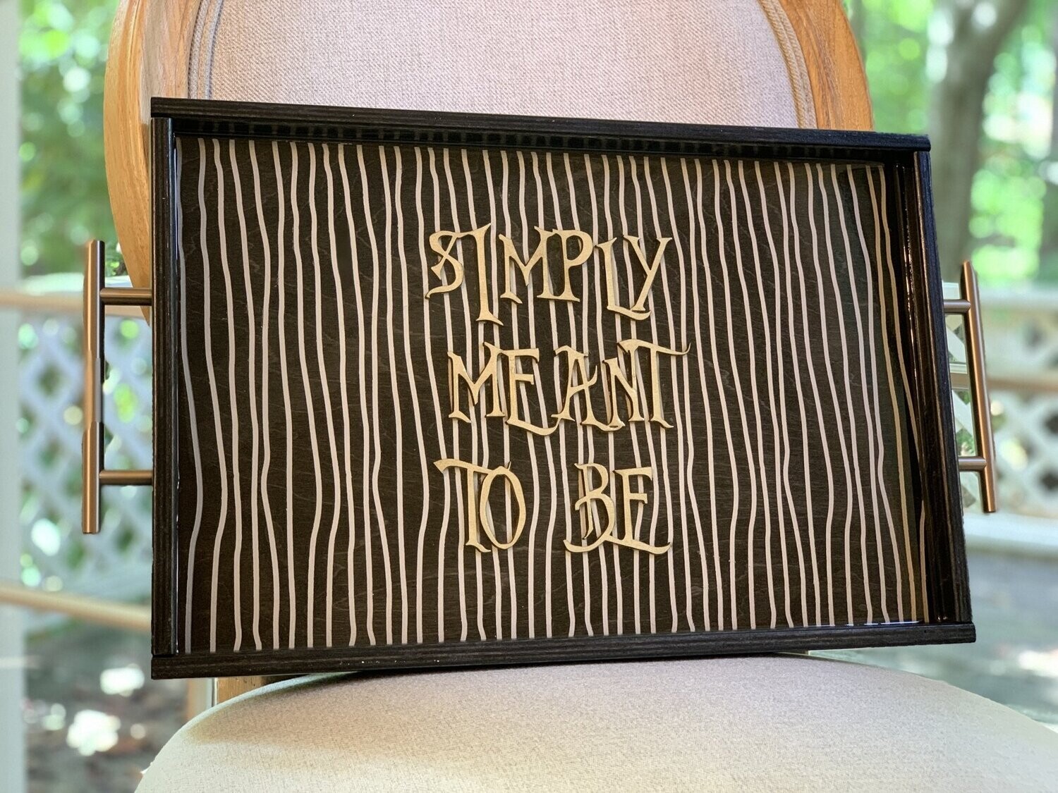 Simply Meant to Be Serving Tray