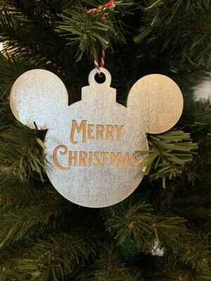 Mouse Ear Ornament (Single Ornament)