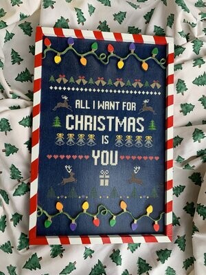 Ugly Christmas Sweater Sign