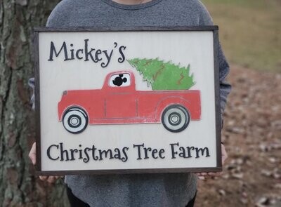 Christmas Tree Farm Sign