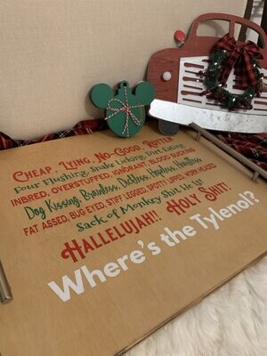 Christmas Vacation Large Serving Tray