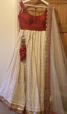 Belle Zig Zag Lehenga Set