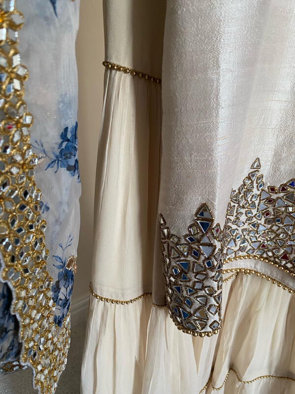 Signature Glass Sharara - Oat